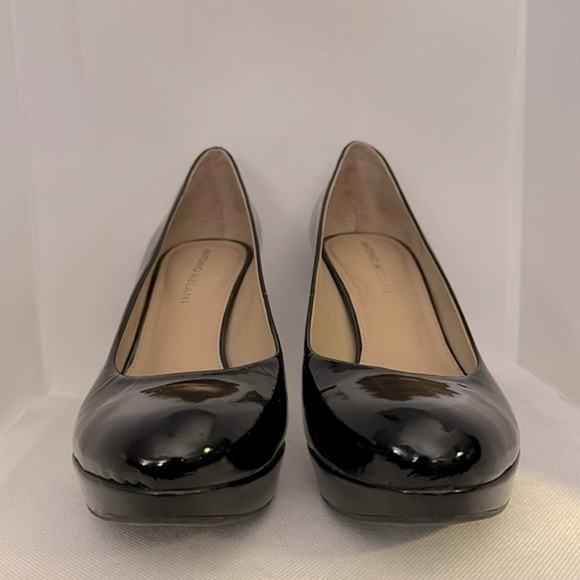 Antonio Melani Helena Black Patent Leather Pumps Size 9 - EUC - Picture 3 of 14